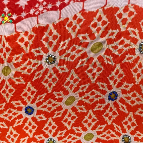 Anthropologie Tanvi Kedia Patchwork Sol Dress M - Picture 10 of 14